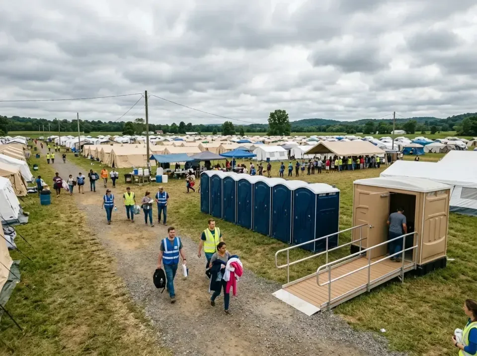 disaster-relief-camp-restrooms-010 — frequently asked questions, Dumpster & Portable Bathrooms Rental in Desert Edge, CA